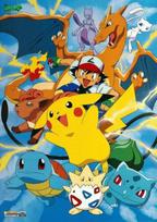 Pokemon Anime Japoniška Deimantinė Tapyba Mozaika Siuvinėjimas Kryželiu 5D PASIDARYK pats Namų Dekoras Naujiena Dovana Deimantinė Tapyba Round 30X40CM yellow
