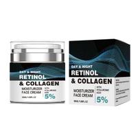 Kolageno ir Retinolio Veido Kremas nuo Raukšlių Anti-Age Drėkiklis 3pcs mėlyna