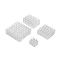 Raspberry Pi 5 Aluminum Heatsink with Thermal Paste for Efficient Cooling