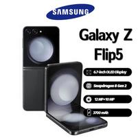 Samsung Galaxy Z Flip 5 išmanusis telefonas palaiko Nano-SIM+eSIM, visiškai naujas 256GB juoda