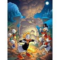 Disney deimantinė tapyba Donaldas Antis Fantazijos nuotykis Iliustracija Mozaika Siuvinėjimo paveikslas Kūrimas Deimantinė tapyba, Kryželių siuvinėjimas Namų dekoravimas 5D PASIDARYK pats Round 20x30cm beige