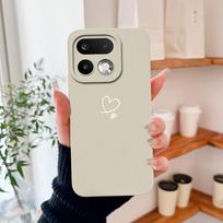 For Realme 16 Pro Plus dėklas Minimalistiniai širdelės Aukštos kokybės skystas silikonas Visiška apsauga Telefonui For Realme16 Pro+ Fundas realme 16 Pro+