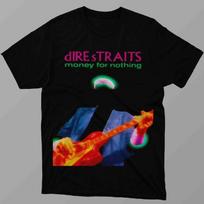 Dire Straits Grupės Sultan Of Swing Anglies Spalvos Marškinėliai Visų Dydžių Unisex Marškinėliai M blue