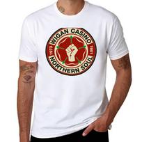 Nauji Wigan Casino Northern Soul marškinėliai kawaii drabužiai anime hipių drabužiai individualūs marškinėliai paprasti juodi marškinėliai vyrams M gray