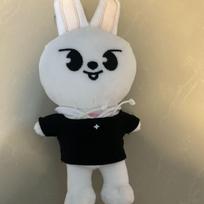 Stray Kids SKZOO megztinio lėlė pliušinis žaislas Kpop lėlė dovana Leebit black