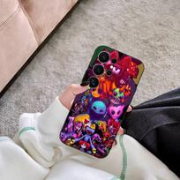 Baisaus vaizdo įrašo P-Poppys Žaidimo Laikai Telefono dėklas Samsung S 24 Fe 25 Ultra Plus 20 Lite 21 30 22 23 24 22 Ultra 5G Fundas Samsung S30 plus 5G