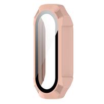 Compatible with Xiaomi Smart Band 6/7/8/9: Integrated Tempered Protective Case - New Hard Design Universal M/4/5/6 juoda