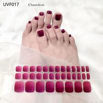Želės Pirštų Nagų Dailės Lipdukai - Pusiau Išgydyti UV Lempos Kojų Nagų Lako Lipdukai Normal specifications beige