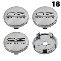 1 rinkinys/4 vnt. 58MM/60MM/63MM/65MM Dangtelis ratlankiams OZ logotipas Ratlankio centrinis dangtelis Sportinio automobilio ratlankio apdanga Stebulės dangteliai (as the picture,No.3   OD 63   ID 58)