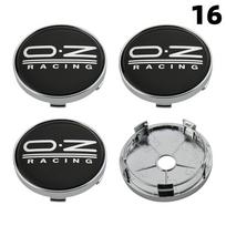 1 rinkinys/4 vnt. 58MM/60MM/63MM/65MM Dangtelis ratlankiams OZ logotipas Ratlankio centrinis dangtelis Sportinio automobilio ratlankio apdanga Stebulės dangteliai (as the picture,No.4   OD 65   ID 60)