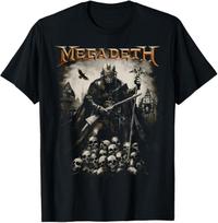 Megadeth Plague T-Shirt Men's 100% Cotton Soft Breathable All-Season Comfort Fit Casual Graphic Tee 5XL įvairiaspalvis
