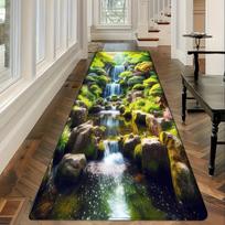 3D sodo krioklio takelis Kilimėlis neslystantis grindų kilimėlis Koridorius Prieškambaris Virtuvė Vonios kambarys Skalbykla Namų dekoras Įėjimo kilimas 40x60cm