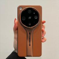 OPPO Find X9 Ultra dėklas Naujas prabangus madingas kietos odos apsauginis dangtelis nuo kritimo ir smūgių, skirtas Find X9 Ultra korpusui, buferis OPPO Find X9 Ultra tamsiai ruda spalva
