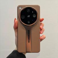 OPPO Find X9 Ultra dėklas Naujas prabangus madingas kietos odos apsauginis dangtelis nuo kritimo ir smūgių, skirtas Find X9 Ultra korpusui, buferis OPPO Find X9 Ultra kava