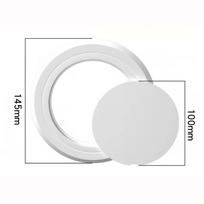 Lipni sienos skylės uždanga Balta Prieigos durys Nauja prieigos plokštė White 100mm