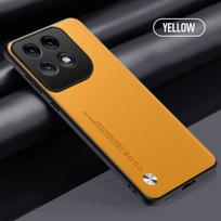 Prabangus PU odos dėklas Motorola Moto Edge 70 Pro/Edge 70 Fusion, apsauginis galinis dangtelis, dėklas telefonui Motorola Edge 70 Ultra Moto Edge 70 Ultra geltona