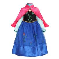 Vaikų princesės kostiumas mergaitei Sniego karalienės suknelė Helovino karnavalo drabužiai Mielas Cosplay vakarinės suknelės 2-10 metų 4-5T(120) pink