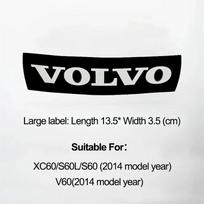 nsyjx8 3D metalinis vairo lipdukas grotelių Lipdukai Volvo XC40 XC90 V40 C30 S40 V90 V60 XC60 S80 S60 S90 V70 XC70 Priedai white