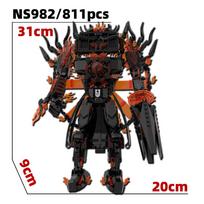 New Skibidi Toilet Builing Blocks Toy Titan Clock Man 5.0 Zombie Universe Titan King Camerman Speakerman for KidsBirthday Gifts Paper Manual