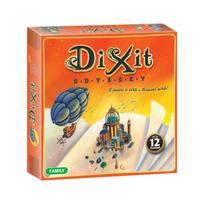 Dixit strateginis kortų žaidimas grupiniam žaidimui, naudingas sensorikai ir rankų bei akių koordinacijai Family Edition yellow