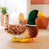 25/28cm Spalvinga Mandarino ančiukės pliušinė žaislinė Imituotas minkštas žaislas Draugas Gimtadienio dovana 28cm