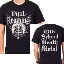 2026 Vital Remains Graphic Band Tshirt Unisex Unisex Summer Short Sleeve Fashion Brand Tee Luxury Casual Vintage Tees Unisex 4XL gray