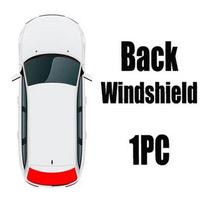 Magnetinis skydelis nuo saulės, skirtas Volvo EX30 2024-2026 m. - Prietaisų skydelio ir langų skydeliai nuo saulės back window juoda