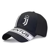 Ventiliuojama medvilninė kepuraitė Kepurė nuo saulės Beisbolo kepuraitė Paris Juve AC Inter Real Madrid Komandos logotipas Kepurė Ecuador black
