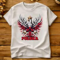 Poland Polska Polish Flag Flag Gift ()() Tshirt Beach Cotton T Shirts For Unisex Design Tee Shirt Shortsleeved Streetwear Tops XL black