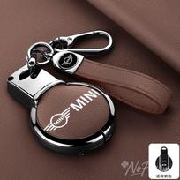 Lydinio Odos Automobilio Raktų Dėklas Dangtelis Korpusas BMW Mini COOPERS COUNTRYMAN ONE JCW CLUBMAN F56 F55 F54 F57 F60 Roadster Automobilio Lipdukai svkjb33 black