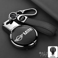Lydinio Odos Automobilio Raktų Dėklas Dangtelis Korpusas BMW Mini COOPERS COUNTRYMAN ONE JCW CLUBMAN F56 F55 F54 F57 F60 Roadster Automobilio Lipdukai svkjb33 black