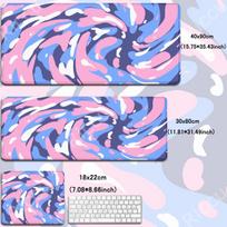 Didelis pelės kilimėlis Juoda ir balta Strata Liquid Klaviatūros Biuro stalo kilimėlis 30x80cm Kompiuterio neslystantis pelės kilimėlis Meno dizaino kilimas Dovana 30cmx80cm(11.8x31.5inch)