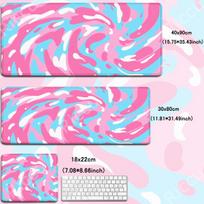 Didelis pelės kilimėlis Juoda ir balta Strata Liquid Klaviatūros Biuro stalo kilimėlis 30x80cm Kompiuterio neslystantis pelės kilimėlis Meno dizaino kilimas Dovana 30cmx60cm(11.8x23.6inch)