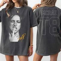 Tate McRae 2025 Concert Tee, Miss Possessive Tour 2025, Tate McRae Fan Gift Shir M gray