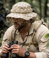 Ssikyual Recon Taktinė Boonie skrybėlė su šauksmu Soil Green_Sgn/L/Xl_Tzh640 gray