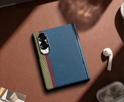 Samsung Z Fold 8 Magnetic Stand Case with Retractable Film & Hinge Cover Z Fold 6 gray