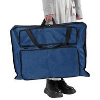 1pcs Reinforced Structure Drawing Board Carry Bag Art Supplies Storage Bag  For Artists mėlyna