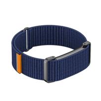 Nylon Watch Strap for Google Fitbit Air Skin Friendly Breathable Sweatproof Wearing Replacement Wristband for Google Fitbit Air blue