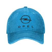 Vyrai Moterys Opel Automobilio Logotipo Kepurė Apranga Beisbolo Kepurės Vintažinė Trucker Kepuraitė Reguliuojama One Size mėlyna