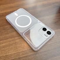 Case for Xiaomi Redmi A2,A1 Anti-Fingerprint Matte Cover Big Camera Window Clear Edge Casing Redmi A2 gray