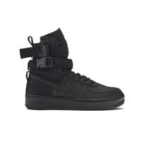 Nike moteriški SF Air Force 1 High 'Triple Black' (moterų dydžiai) Juodi / Juodi-Juodi Vaikų Riedlenčių Batai 857872 002 36.0 black