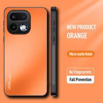 Shockproof Matte Case for Realme 16 Pro Plus Frosted Hard Bumper Back Cover Shell for Realme 16Pro + Fingerprint-resistant realme 16 Pro oranžinė