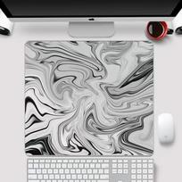Extra Large Esports Gaming Mouse Pad - Anime Keyboard Desk Mat for FPS, Office, and Dorm 450x400x3mm gray
