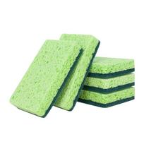 5Pcs Double-Side Cleaning Sponge Absorbing Descaling Cleaning Rub  Kitchen Sink Cleaning Without Hanging Hole