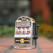 Mini vaisių lošimo automatas Lucky Jackpot Antistresiniai vaikų žaislai Juokingi žaidimai Vaikų lavinantis žaislas sidabras
