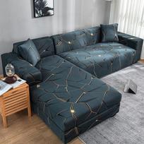 Elastingas sofos užvalkalas svetainei 1/2/3/4 vietų L formos kampinis sofos užvalkalas Chaise Longue tamprus sofos sofos fotelis užvalkalas 1 Seater 90-140cm