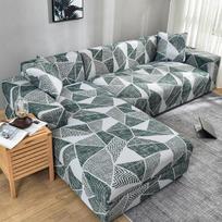Elastingas sofos užvalkalas svetainei 1/2/3/4 vietų L formos kampinis sofos užvalkalas Chaise Longue tamprus sofos sofos fotelis užvalkalas 1 Seater 90-140cm gray