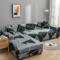 Elastingas sofos užvalkalas svetainei 1/2/3/4 vietų L formos kampinis sofos užvalkalas Chaise Longue tamprus sofos sofos fotelis užvalkalas 2 Seater 145-185cm