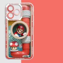 Super Mario Bros žaidimo dėklas iPhone 15 Pro Max 16 11 14 13 12 X XS XR 7 8 Plus, silikoninis dėkliukas, permatomas 7 8 SE 2020 SE 2022