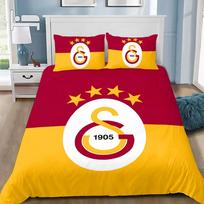 Galatasaray 3D spausdintas patalynės komplektas, futbolo klubo logotipas užvalkalas antklodei, pagalvių užvalkalai suaugusiems, mergaitei, berniukui, dovana, gimtadienio dovana 100x135cm